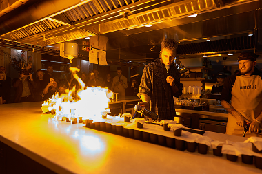 Тематическая вечеринка на день рождения мужчине Novikov School